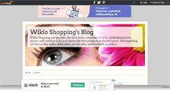 Desktop Screenshot of blog.wikio.com