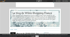 Desktop Screenshot of blog.wikio.fr